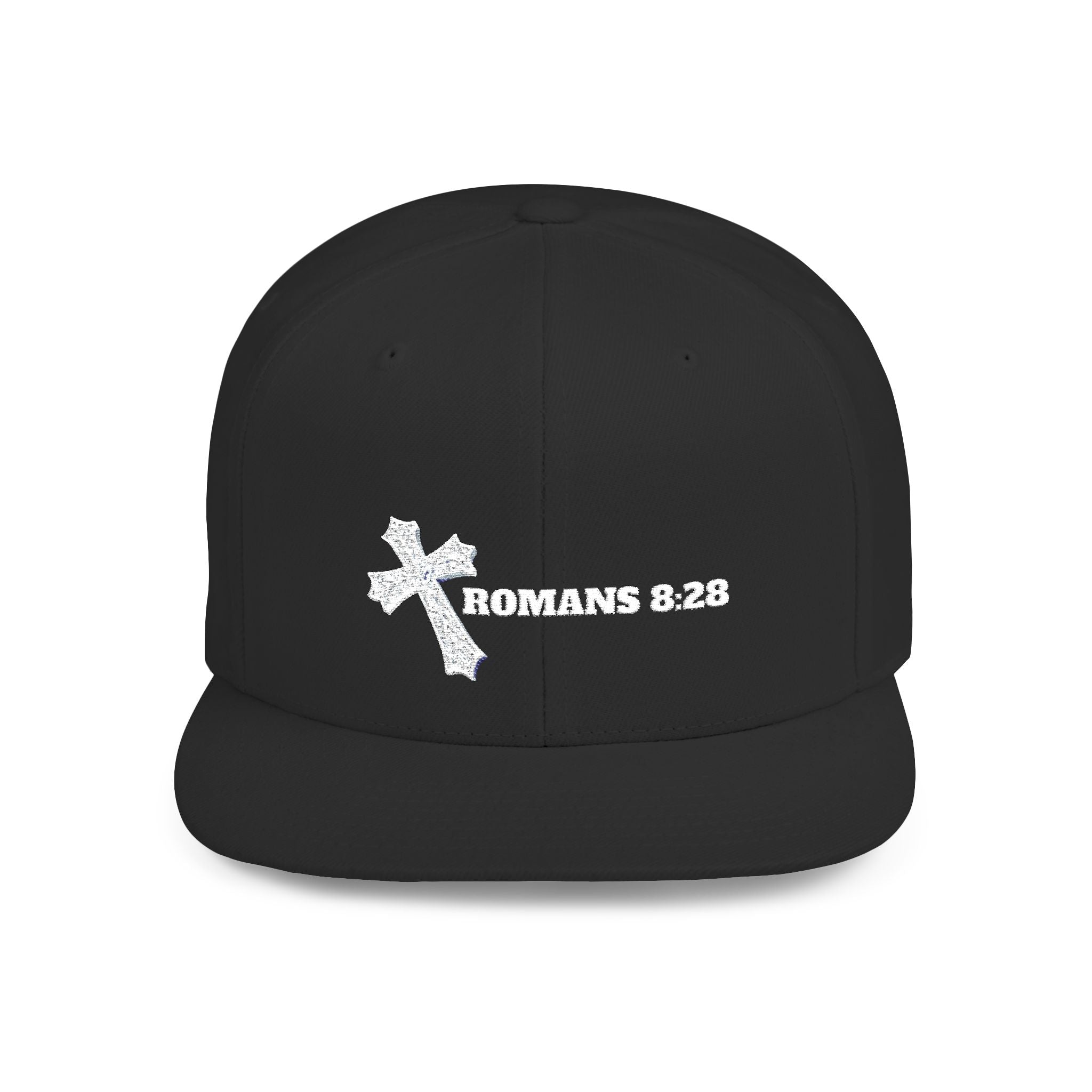 Romans 8:28 Snapback Cap