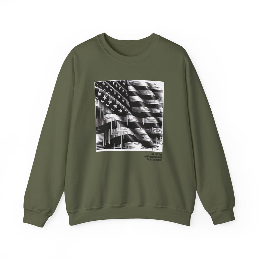 Left Side Facts Sweatshirt