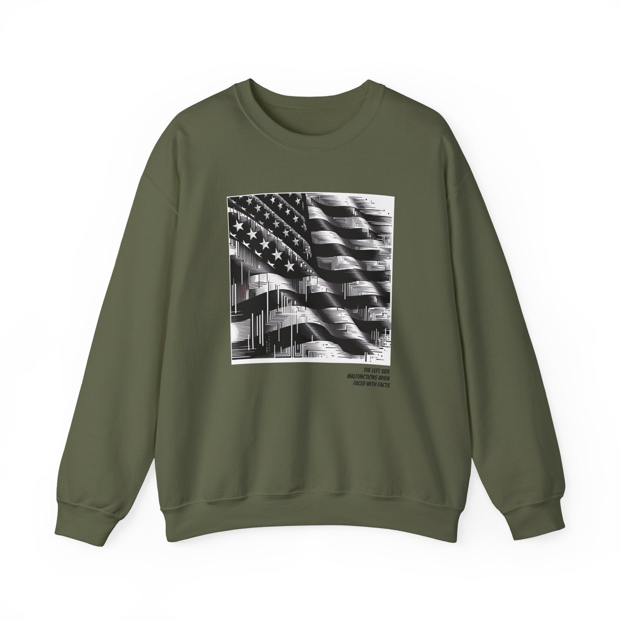 Left Side Facts Sweatshirt