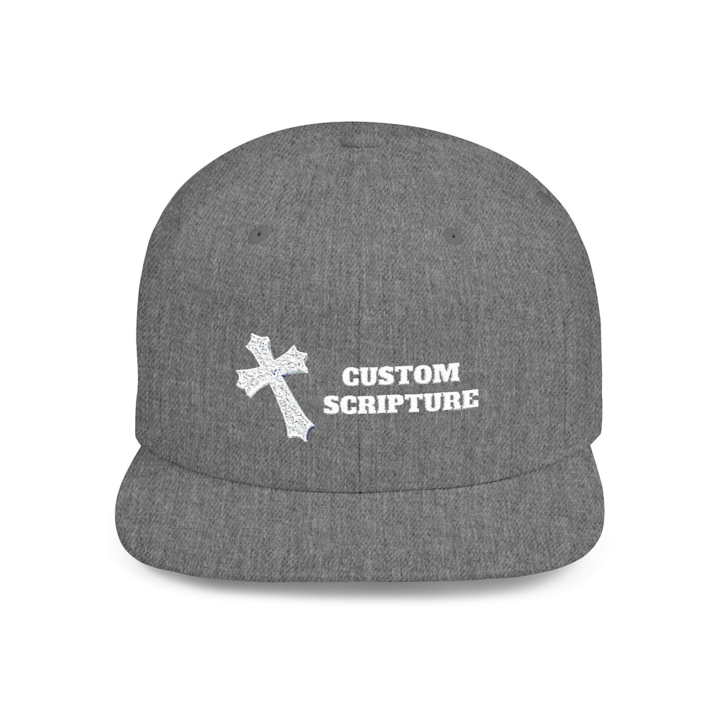 CUSTOM Scripture Snapback Cap