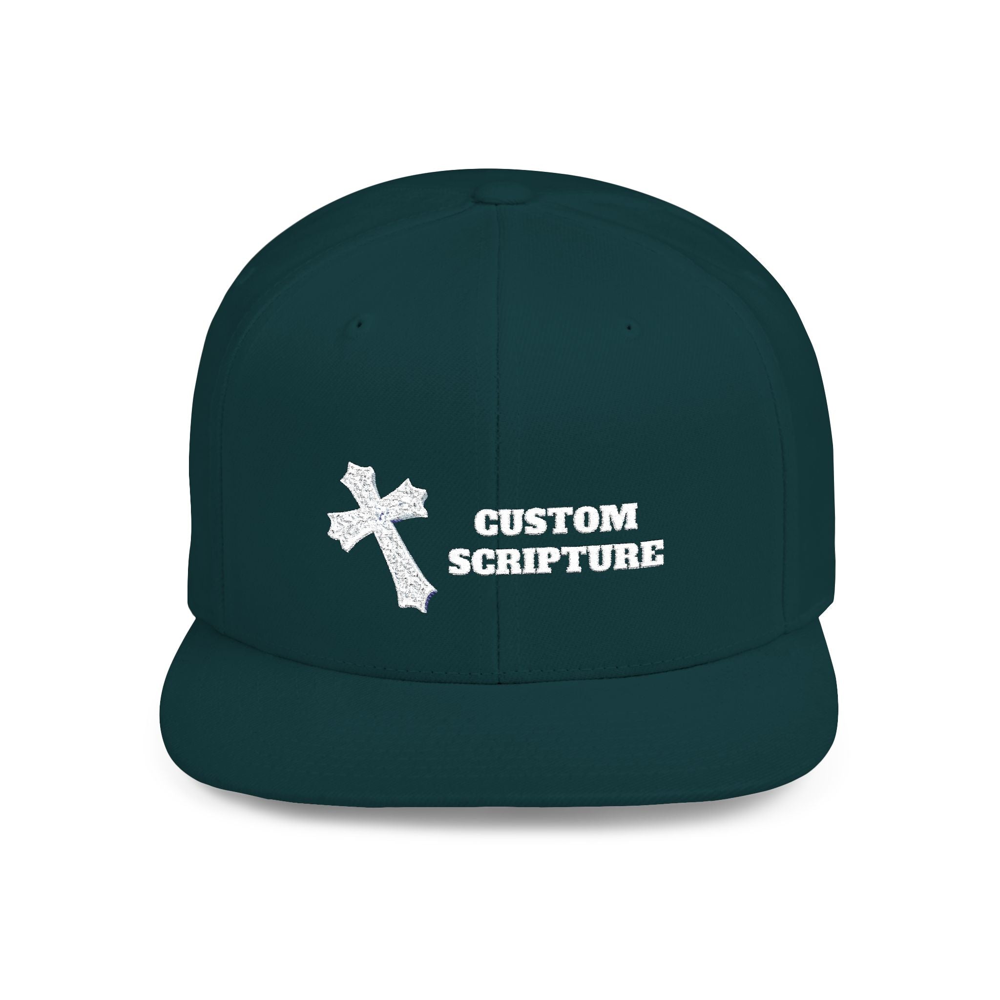 CUSTOM Scripture Snapback Cap