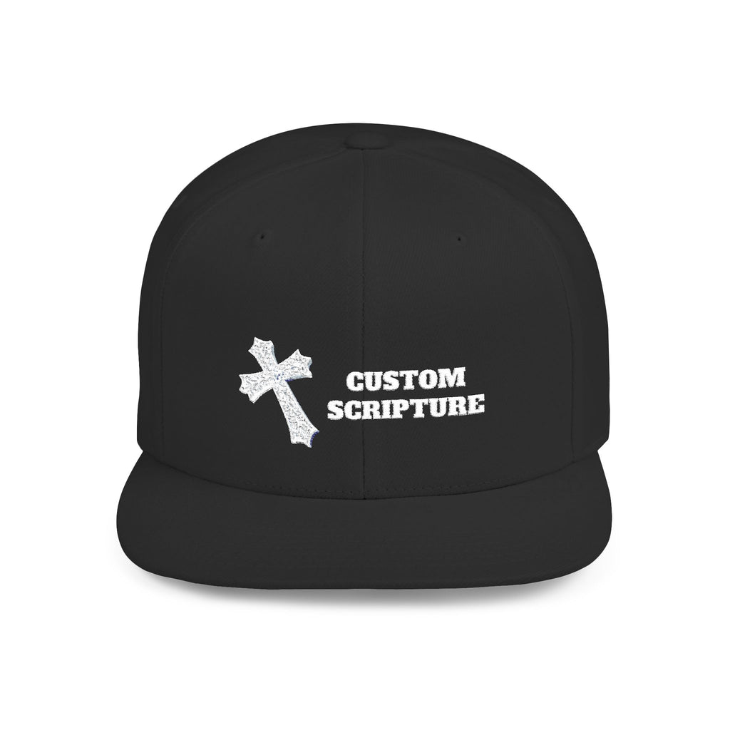 CUSTOM Scripture Snapback Cap