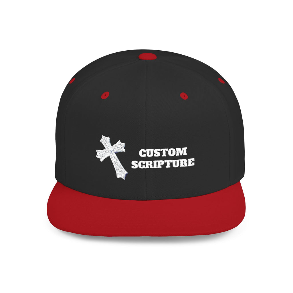 CUSTOM Scripture Snapback Cap