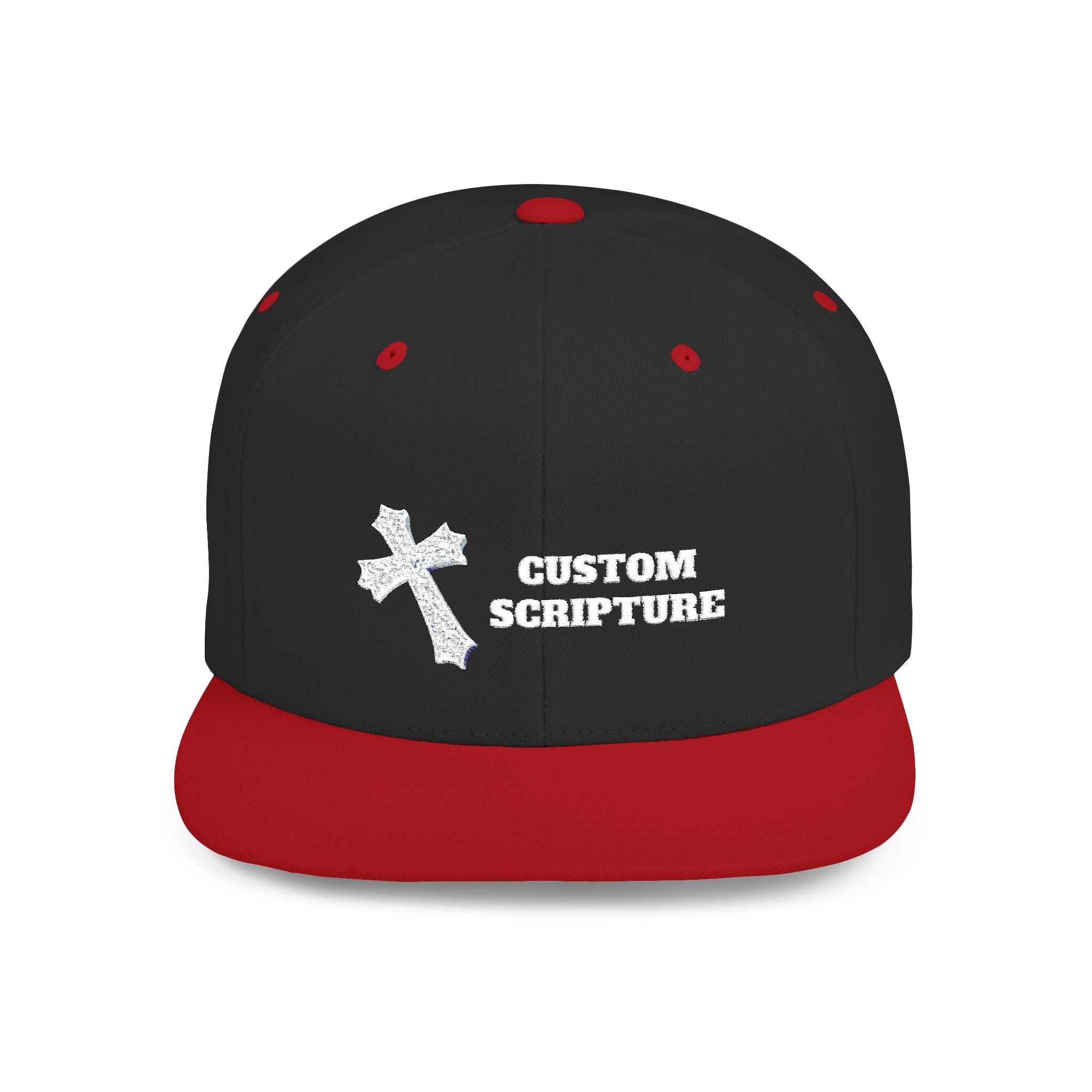 CUSTOM Scripture Snapback Cap
