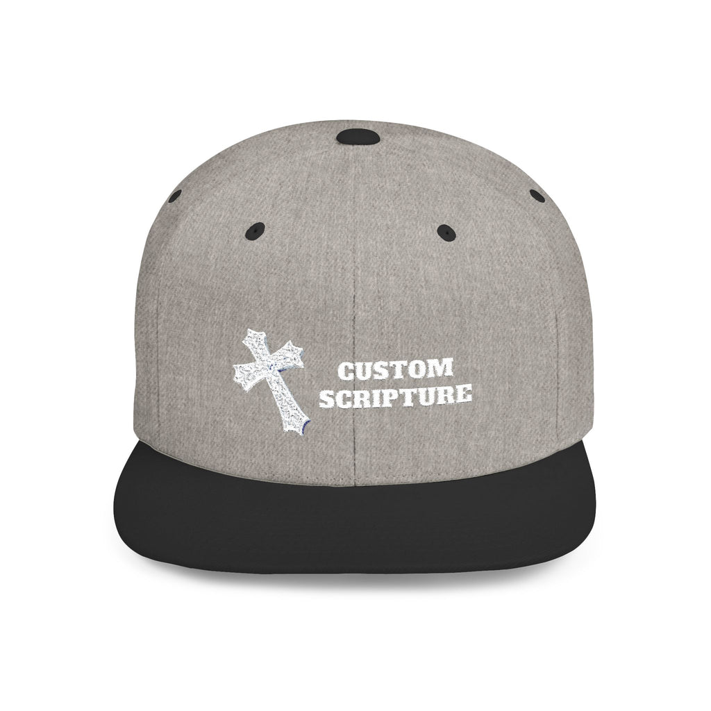 CUSTOM Scripture Snapback Cap