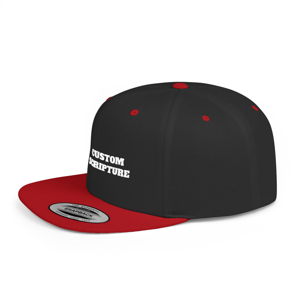 CUSTOM Scripture Snapback Cap